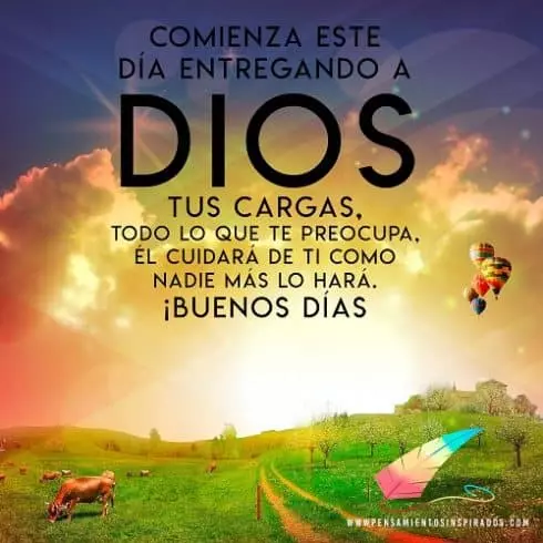 Imágenes con Frases Cristianas de Buenos Días